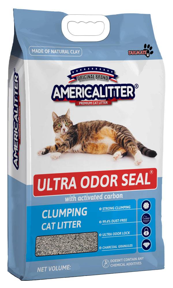 Arena Aglutinante America Litter "Ultra Odor Seal" 7kilos Tienda
