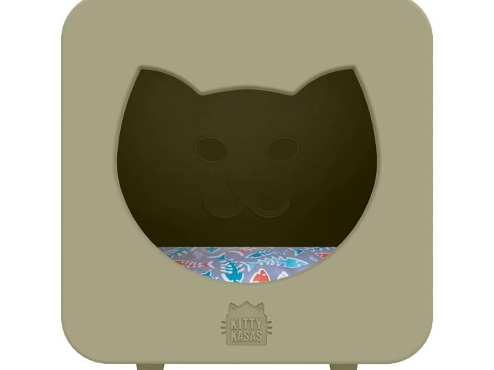 Kitty Kasas – Dormitorio Taupe Gato | Tienda Mascotamanía