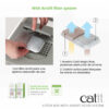 Catit Baño Cerrado AirSift Gris - Imagen 2