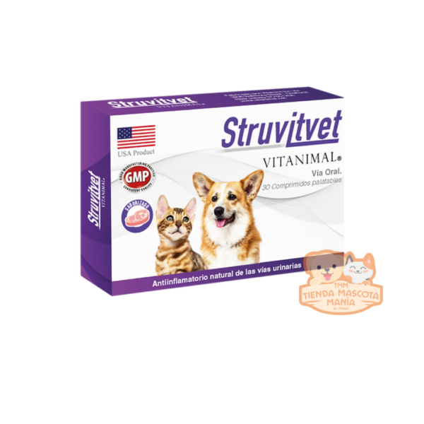 Struvitvet para perros y gatos - 30 comprimidos