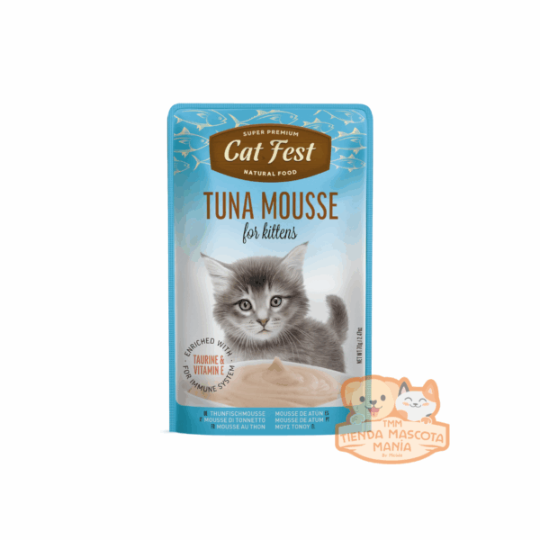 Catfest pouch Tuna mousse for kittens 70 gr