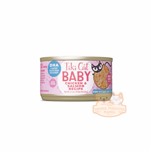 Tiki Cat baby Chicken & Salmon 80 gr