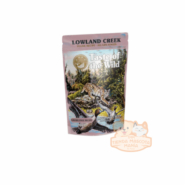 Taste of the wild Pouch gato Lowland Creeek 85 gr