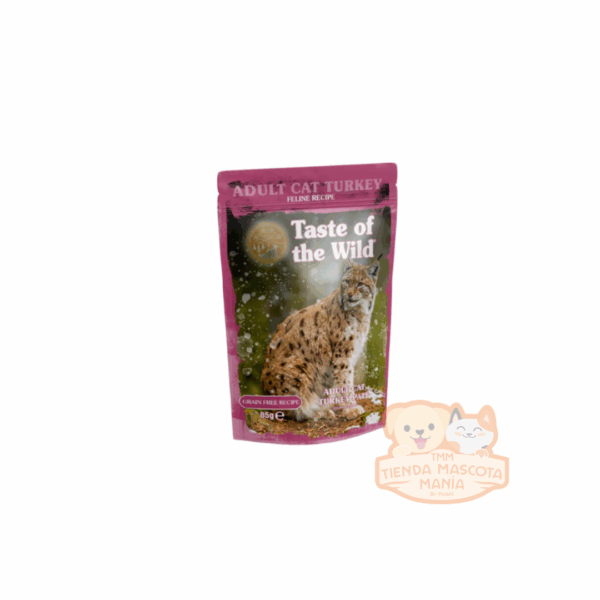 Taste of the wild Pouch gato adulto turkey 85 gr