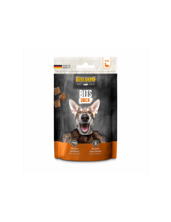 BELCANDO SNACKS BITS PATO 90 GR