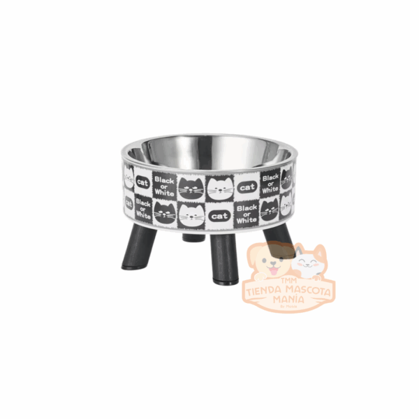 Bowl Metálico con Patas Black or White 160 ml