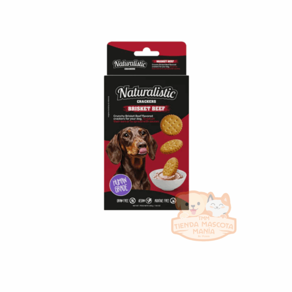 Naturalistic Crackers Brisket Beef 200 gr
