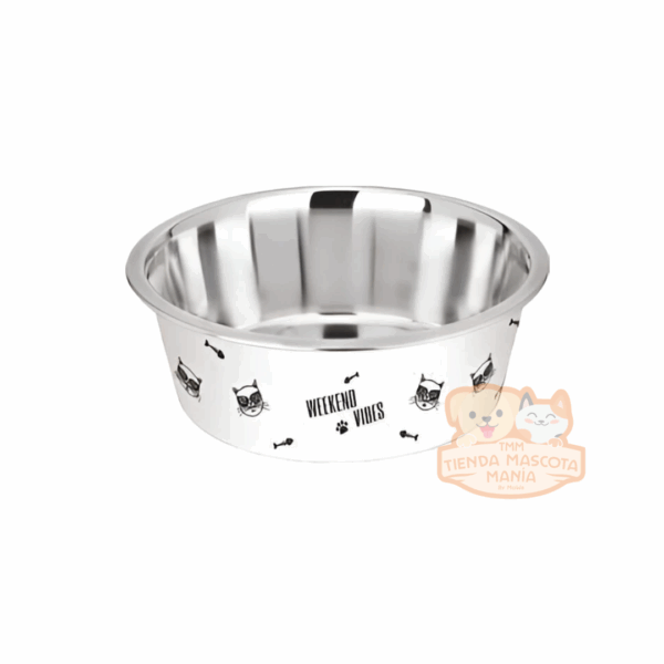 KUMAR PLATO GATO BLANCO 300 ML