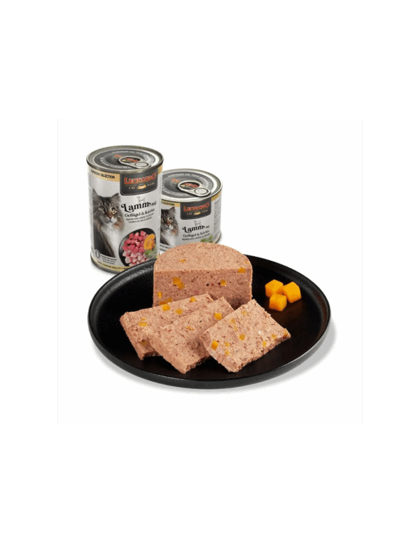 LEONARDO LATA SELECCION CORDERO CON AVE CALABAZA 400 GR - Imagen 2