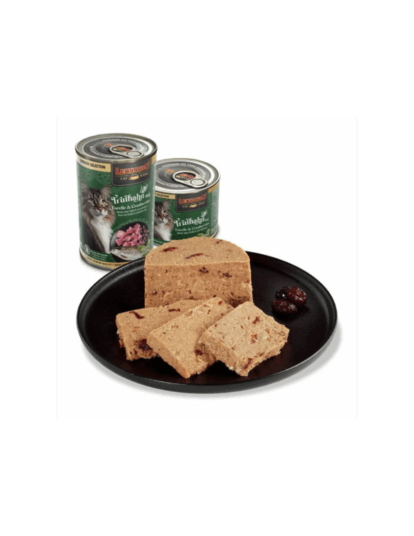 LEONARDO LATA SELECCION PAVO TRUCHA ARANDANO 400 GR - Imagen 2