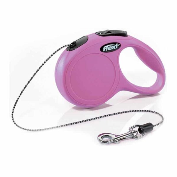 Flexi New Classic Small Rosado 5 metros