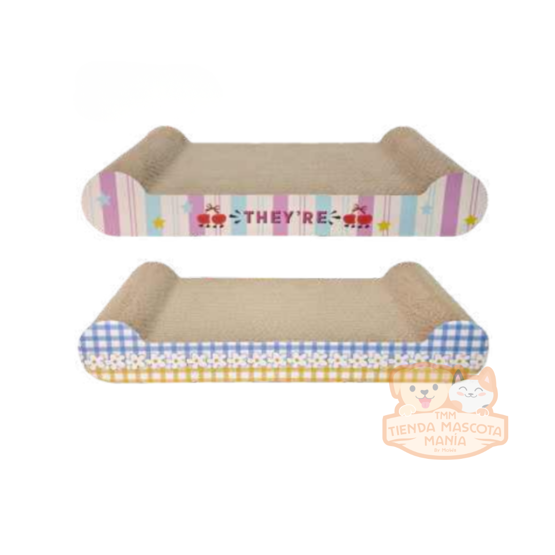 Rascador Estilo Cama con Diseño